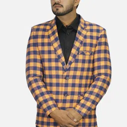 gargian master cut Men Self Design Single Breasted Formal, Party Blazer image 3