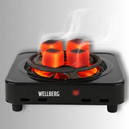 wellberg Durable coil electric stove suitable for charcoal, tea, coffee and small dishes Electric Cooking Heater image 5