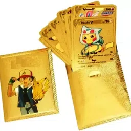 woyr 10pcs Pokemon TCG Gold Card Box V Series Vmax Gx Playing Card-picture-24