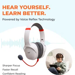 siro Smart Learning Bluetooth Headphones | Voice Feedback, Mic, Safe Volume, Over-Ear Bluetooth Headset image 2