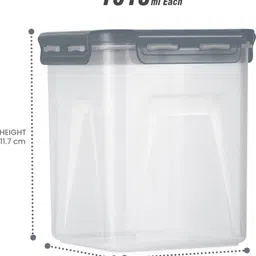milton Plastic Utility Container - 1610 ml image 4