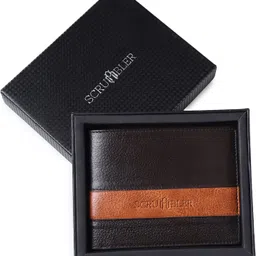 craftline Men Brown Genuine Leather Wallet image 1
