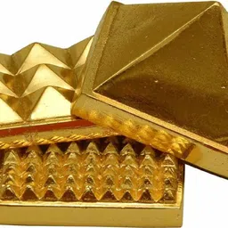 natural life care Vastu Pyramid Yantra in Brass for Vastu Correction Brass Yantra-picture-21