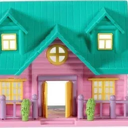 mayank & company Doll Family House Set Toy for Kids - Pretend Play Toy image 1
