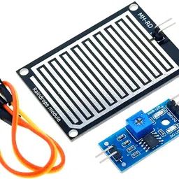 shanaa espot Raindrops Detection sensor module, rain water sensor & Moisture Monitor Sensor Temperature Sensor and Controller Electronic Hobby Kit-picture-24