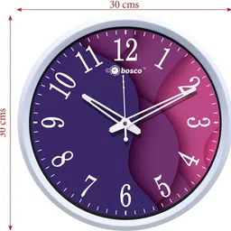 bosco Analog 30 cm X 30 cm Wall Clock image 4