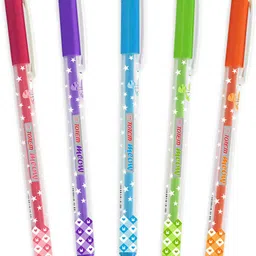 totem Meow 30 Blue Pens | 0.7 mm Tip | Smooth Writing | Pens for Students | Stationery Ball Pen-picture-12
