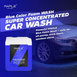 maple Super Color Concentrate Car Shampoo High-Foaming Car Wash Liquid (Blue) Car Washing Liquid image 2