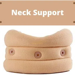 zoi-ortho Cotton Soft Cervical Collar with Support & Adjustable Neck Support for Men&Women Neck Support image 4