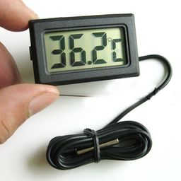 Mini LCD Digital room Thermometer Sensor Wired for Room Fridges Instant Read Thermocouple Kitchen Thermometer-image-45