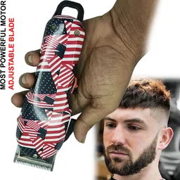 SEEGATE Rechargeable professional cordless & corded hair clipper trimmer Fully Waterproof Trimmer 240 min Runtime 4 Length Settings image 5