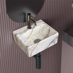 flipkart smartbuy 2 in 1 wall hung basin and tabel top basin Premium Quality 803 f Table Top Basin image 1