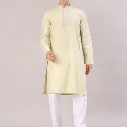 v-mart Men Polyester Kurta Pyjama Set-picture-45