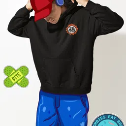 cloroot Men Full Sleeve Graphic Print Hooded Sweatshirt image 3