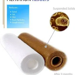 cezliar by cezliar FILTRATION Spun Filter Candle 10inch pack of 2 Solid Filter Cartridge image 3