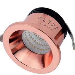 altralights 3W Button LED Light Warm White 3000K Rose Gold | Energy Efficient Ceiling Spot Ceiling Light Ceiling Lamp-picture-36