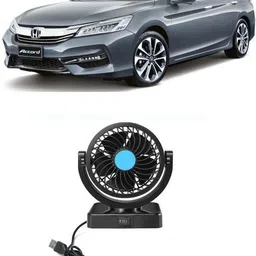 zplusacc SINGLE Portable Single Head Car Fan 5V USB 360 Degree Adjustable CC-1232 Car Interior Fan image 1