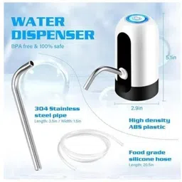 bazaarnest water dispenser Hand Press Automatic Water Pump Dispenser Bottom Loading Water Dispenser image 4