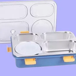 vsell Stainless Steel Airtight Leak Proof Tiffin Box with Mini Container Inside A86 4 Containers Lunch Box-picture-28