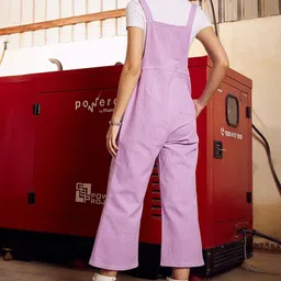 athena Women Purple Dungaree image 2