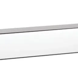 ruhe 12 Inches Square Shower Arm with Wall Flange | Shower Arm for Overhead Shower Fixed Mount image 1