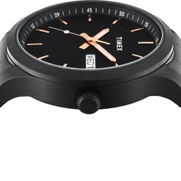 timex Day-Date, Black Dial Analog Watch - For Men TWEG20803 image 5