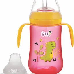 beebaby Dino 2 in 1 Spout & Straw Sippy Cup for Baby, Leak Proof Sipper, BPA Free, 300ML-picture-11