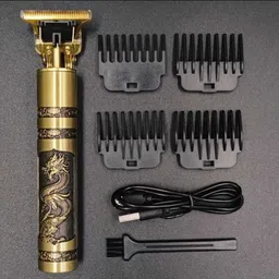 Kabeer enterprises Maxtop t99 Professional Golden Metal Body Trimmer kit K319 Trimmer 120 min Runtime 4 Length Settings-picture-13
