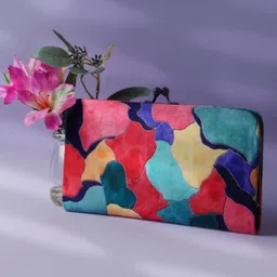 dosyso Casual, Formal, Party Pink, MulticolorClutch-picture-20