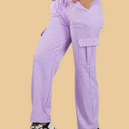 green-shade Women Cargos image 3