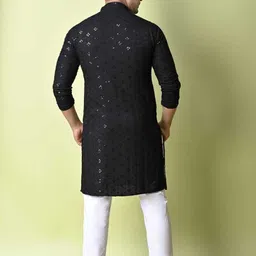 r m dresses Men Pure Cotton Kurta Pyjama Set image 2