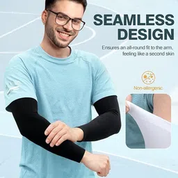 chintels Polyester Arm Sleeve For Men & Women image 3