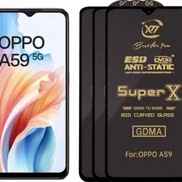 GDMA Edge To Edge Tempered Glass for OPPO A59 5G image 1