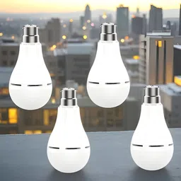 frony Inverter Bulb 9W LED 1200mAh battery 4 hrs emergency light Pack of 4 bulbET38 4 hrs Bulb Emergency Light-picture-26