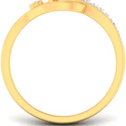 avsar AVR922YA 18kt Diamond Yellow Gold ring image 2