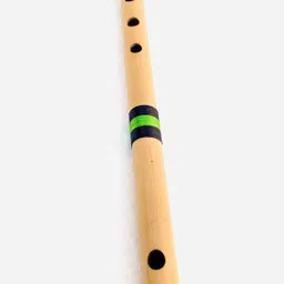 maga mart G Scale Natural Flute Indian Bansuri Flute Bamboo Flute image 1