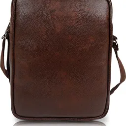 alison Men Brown Messenger Bag image 3