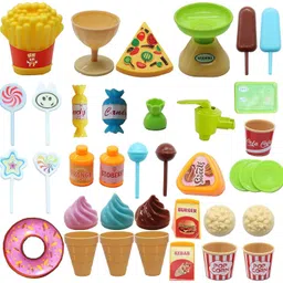 tushiv Battery Operated Super Mini Market Counter IceCream Sale Cashier 37PCS RPT2 image 4