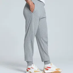 puma Men Solid Grey Track Pants image 2