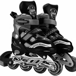 v u international High quality Skating in-line Shoe have different size and with PU LED wheel In-line Skates - Size 6-9 UK-picture-19