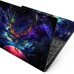 Anweshas Premium Vinyl HD Printed Easy to Install Full Panel Laptop Skin/Sticker/Decal for all Size Laptops upto 15.6 inch No Residue, Bubble Free - Men Galaxy Self Adhesive Vinyl Laptop Decal 15.6-image-81