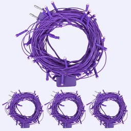 gigalumi 38 LEDs 10.5 m Purple Flickering String Rice Lights-picture-17