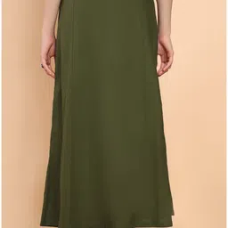 Lootnixx SP_ARMY_GREEN_XL Pure Cotton Petticoat image 2