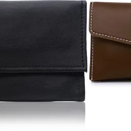 flanker Casual Brown, Black Clutch image 1