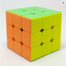 Cubes 3X3 High Speed Sticker Less Magic Puzzle Cube Game Toy-image-21