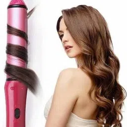 Stovac Sales 2 in 1 Hair Beauty Set | Electric and Professional Hair Curler And Hair Straightener (Multi-Colour) 2 in 1 Hair Hair Straightener Hair Straightener image 2