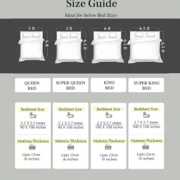 Maroon Traditional 1000 TC Cotton King Sized Bed Sheets with 2 Pillow Covers by Zeba image 5