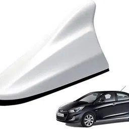 prtek remium Quality Car White Shark Fin Replacement Signal Receiver for car universal Hidden Vehicle Antenna Satellite Vehicle Antenna image 2