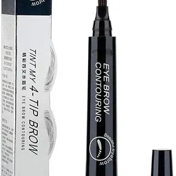 kruziva Eyebrow Contouring Pen Waterproof | Natural Black Eyebrow Pencil for Women image 4