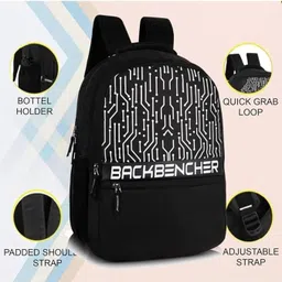 goldstone Medium 30 L Laptop Backpack Backbencher Printed Laptop Backpack | Stylish Bag For School, College & Travel image 2